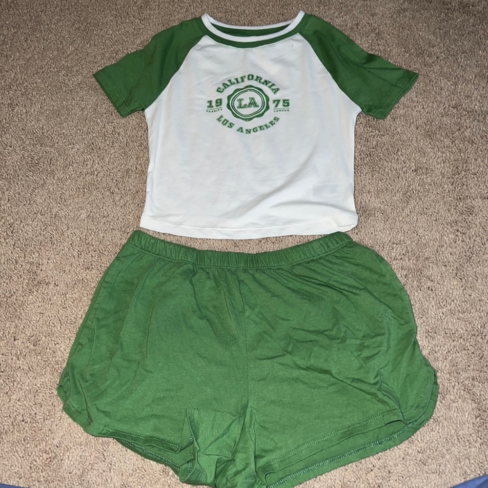 Baby Tee and matching Shorts with pockets